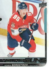 2018-19 Upper Deck #461 Henrik Borgstrom YG RC